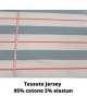 Tessuto in Jersey Surfing Coord Stripe