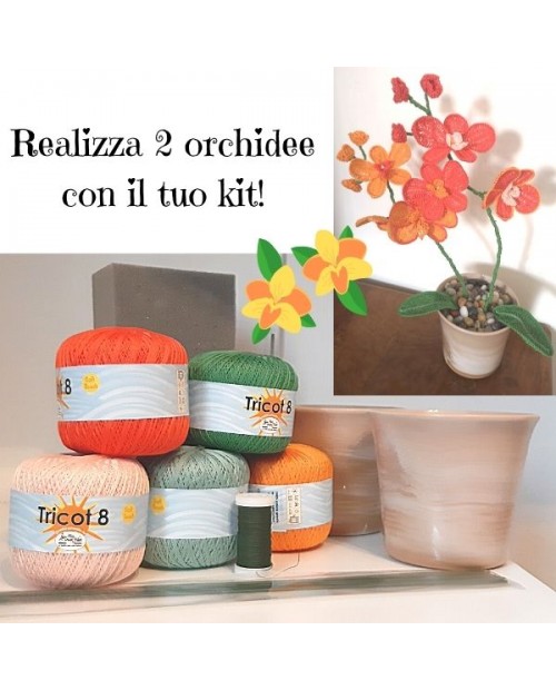 Kit per fiori all'uncinetto