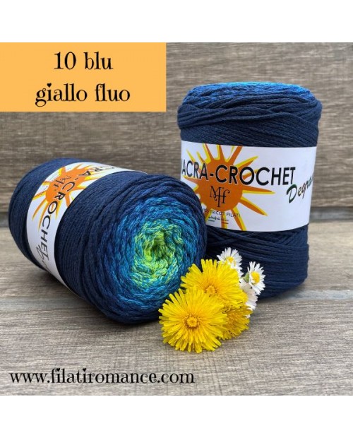 Macra Crochet DEGRADE' di Miss Tricot Filati - PROMO ULTIMI PEZZI