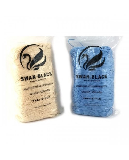 Cordino Swan Black per borse