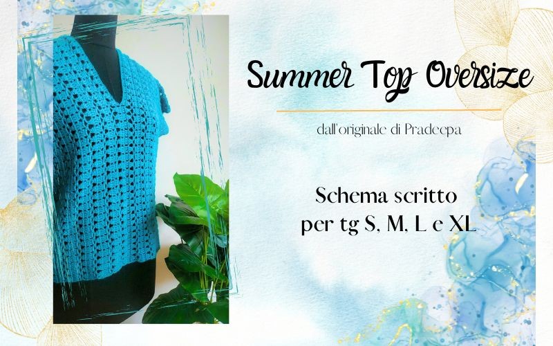 Summer Top Oversize con Scollo a V