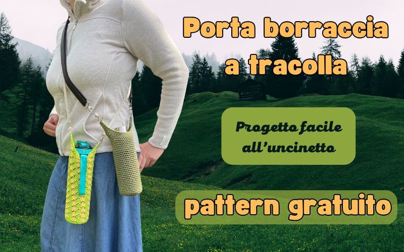 Porta borraccia a tracolla