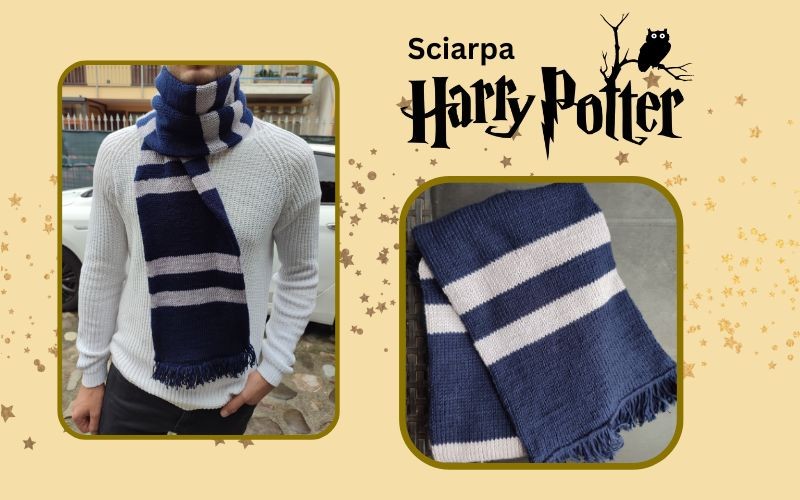 Sciarpa ai ferri Harry Potter!